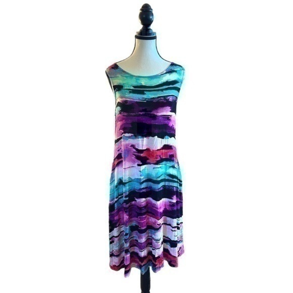 Women’s Midi Knit Summer Dress - Size M - Mint Condition! - Picture 1 of 7